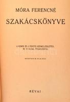 Móra Ferencné szakácskönyve. Budapest, 1947, Révai. Negyedik kiadás. Kiadói félvászon-kötés, kopottas borítóval, sérült kötéssel.