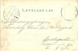 Sopron, Oedenburg; Kossuth út villamossal. Ruger G. és társa kiadása  (fl)