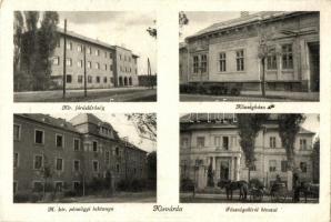 Kisvárda, Kir. járásbíróság, Községháza, M. kir. pénzügyi laktanya, Főszolgabírói hivatal (EB)