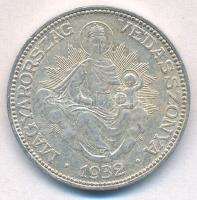 1932. 2P Ag "Madonna" T:2 Adamo P7