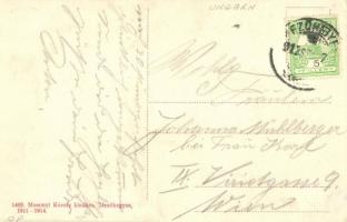 Mezőhegyes, Kaszárnya főbejárata, kiadja Mosonyi Károly (EK)