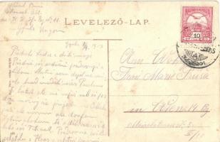 Gyula, Erkel Ferenc téri piac árusokkal, Reinhart üzlete (EK)