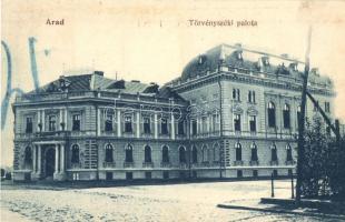 Arad, Törvényszéki palota, Kerpel Izsó kiadása / court (fa)