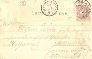 1897 Püspökfürdő, Szentlászlófürdő, Baile 1 Mai; szanatórium, park, fürdő, vasútállomás, indóház, Lő...