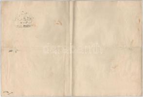 Budapest 1926. "Magyar Általános Kőszénbánya Részvénytársulat" öt részvénye egyenként 200P...