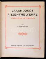 Révay József: Zarándokút a szenthelyekre. Bp., 1933, Franklin. Díszes, aranyozott vászonkötésben, jó...