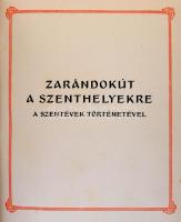 Révay József: Zarándokút a szenthelyekre. Bp., 1933, Franklin. Díszes, aranyozott vászonkötésben, jó...
