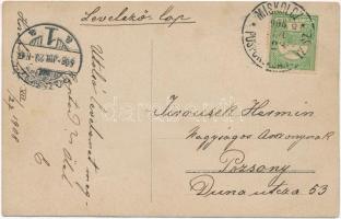 1908 Hajdúszoboszló - 5 db fotó képeslap a vasúti szerencsétlenségről; Tehervonat és személyvonat üt...