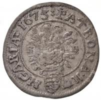 1675K-B 3kr Ag "I. Lipót" Körmöcbánya (1,45g) T:1-,2 / 
Hungary 1675K-B 3 Kreuzer Ag &quo...