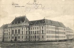 Nyitra, Nitra; Igazságügyi palota, Fürst Sz. kiadása / court (EK)
