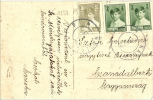 Nagylak, Nadlac; Fő tér templommal / Piata Unirei / main square with church