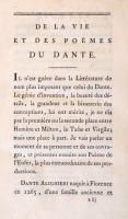 Dante Alighieri: L'Enfer poéme du Dante, traduction nouvelle. Londres et Paris (London-Paris), ...