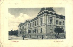 Szabadka, Subotica; Kir. törvényszék, W. L. Bp. 6352. / court (EB)