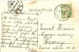 Szolnok, Újvárosi (IV. kerületi) állami iskola. növendékek csoportképe. Rekord kiadása  (fl)