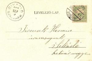 1902 Gyertyánliget, Kabola-Polyána, Kobyletska Poliana; vasgyár. Vizner és Dávid kiadása / iron work...