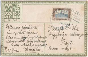 Art Nouveau lady. Wiener Werksätte No. 840. unsigned Maria Likarz