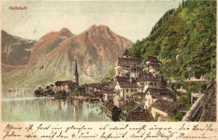 2 db RÉGI külföldi városképes lap, Iglau, Hallstadt / 2 pre-1901 European town-view postcards, Iglau, Hallstadt