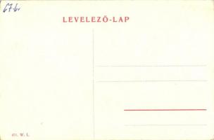 Selmecbánya, Schemnitz, Banska Stiavnica; Akadémia utca. W. L. 471. / street view (EK)