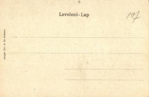 Selmecbánya, Schemnitz, Banska Stiavnica; Honvéd szobor. Joerges özv. és fia / military monument