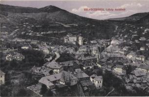 Selmecbánya, Schemnitz, Banska Stiavnica; látkép észak felé. Joerges / panorama view