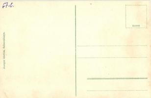 Selmecbánya, Schemnitz, Banska Stiavnica; Szentháromság tér és szobor, Nics Adolf vendéglője. Joerge...