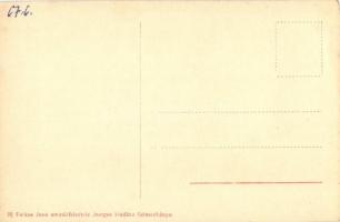 Selmecbánya, Schemnitz, Banska Stiavnica; Bélabányai út a Leányvárral. Joerges, Ifj. Farkas Jenő ama...