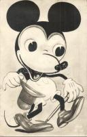 Mickey Mouse. Disney art postcard