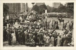 1928 Vienna, Wien; X. Deutsches Bundes Sängerfest, Festzug / 10th German Federal Song Festival - 27 ...