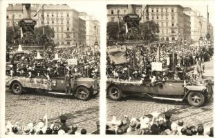 1928 Vienna, Wien; X. Deutsches Bundes Sängerfest, Festzug / 10th German Federal Song Festival - 27 ...