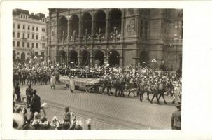 1928 Vienna, Wien; X. Deutsches Bundes Sängerfest, Festzug / 10th German Federal Song Festival - 27 ...