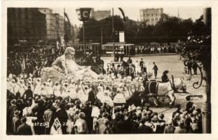 1928 Vienna, Wien; X. Deutsches Bundes Sängerfest, Festzug / 10th German Federal Song Festival - 27 ...