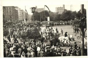 1928 Vienna, Wien; X. Deutsches Bundes Sängerfest, Festzug / 10th German Federal Song Festival - 27 ...