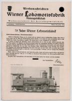 1944 Werksnachrichten der Wiener Lokomotivfabrik, Wiener Lokomotivfabrik gyár hírei, 5. évf. 1944. december, német nyelven. Jó állapotban. / 1944 News of Wiener Lokomotivfabrik factory, 5th Year 1944. december, in German, in good condition.