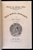 Verne, Jules: Reise durch die Sonnenwelt. Wien, Pest, 1878, A. Hartleben, 466+6 p. Első német kiadás...