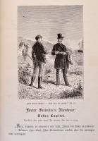 Verne, Jules: Reise durch die Sonnenwelt. Wien, Pest, 1878, A. Hartleben, 466+6 p. Első német kiadás...