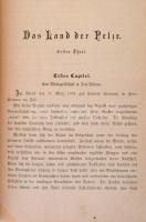 Verne, Jules: Das land der Pelze. Wien, Pest, 1877, A. Hartleben, 470+2 p. Első német kiadás. Számos...