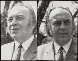 Hernádi Gyula (1926-2005) író fotói, életképek, forgatási képek vegyesen, összesen 20 db, különböző méretben