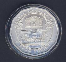 2007. 5000Ft Ag "Debreceni Református Nagytemplom" T:BU Tanúsítvánnyal, csak 4000db!