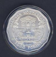 2007. 5000Ft Ag "Debreceni Református Nagytemplom" T:BU Tanúsítvánnyal, csak 4000db!