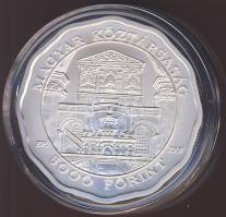 2007. 5000Ft Ag "Debreceni Református Nagytemplom" T:BU Tanúsítvánnyal, csak 4000db!