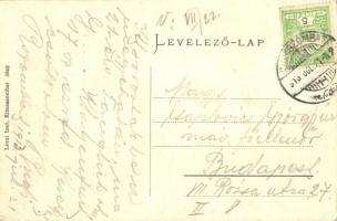 Rimaszombat, Rimavska Sobota; Tompa tér, Vármegyeház, Törvényszék / square with county hall and trib...