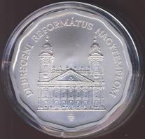2007. 5000Ft Ag "Debreceni Református Nagytemplom" T:BU Tanúsítvánnyal, csak 4000db!