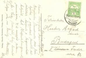 Kevevára, Temeskubin, Kovin; látképes részletek. Theodor Rechnitzer kiadása / panorama views