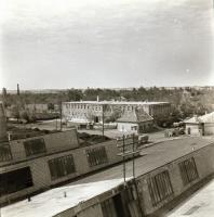1962 Kecskeméti városképek, utca és épületfotók, 13 db vintage negatív Medgyesi László hagyatékából,...