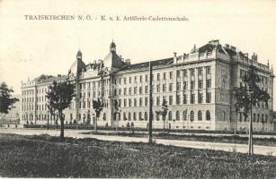 Traiskirchen, K.u.k. Artillerie-Cadettenschule. Verlag Josef Petermann / military artillery school