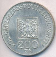 Lengyelország 1974. 200Zl Ag "A Lengyel Népköztársaság 30. évfordulója" T:2 
Poland 1974....
