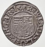 1504K-H Denár Ag "II. Ulászló" (0,52g) T:2
Huszár: 811., Unger I.:646.b