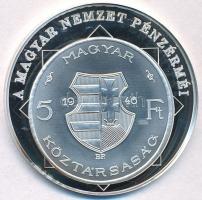 DN "A magyar nemzet pénzérméi - A forint rendszer bevezetése 1946-1948" Ag emlékérem tanús...