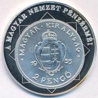 DN "A magyar nemzet pénzérméi - A pengő bevezetése 1926-1946" Ag emlékérem tanúsítvánnyal ...