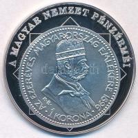 DN "A magyar nemzet pénzérméi - Honfoglalás Milleniumi emlékpénz 896-1896" Ag emlékérem ta...